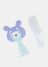 Load image into Gallery viewer, 2-Piece Cute Animal Mirror &amp; Comb Set
