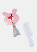 Load image into Gallery viewer, 2-Piece Cute Animal Mirror &amp; Comb Set
