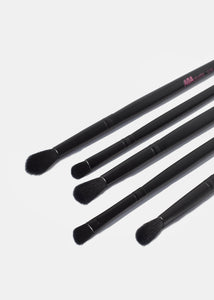 10-Piece Plush Faux Mink Brush Set