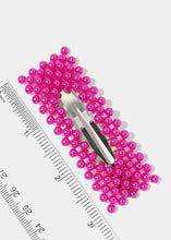 Load image into Gallery viewer, 2-Piece Beaded Open Rectangle Snap Clip
