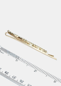 2-Piece Rhinestone Pave Hair Clips