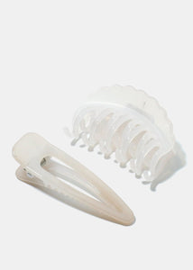 2-piece Jaw Hair Clip & Hair Pin