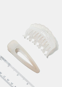2-piece Jaw Hair Clip & Hair Pin