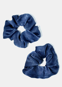 2-Piece Satin Scrunchies