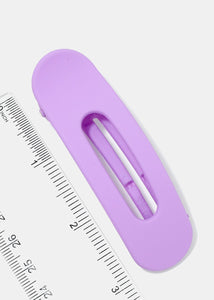 2-Piece Oval Matte Hair Pins