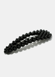 2-Piece Dotted Snap Clips